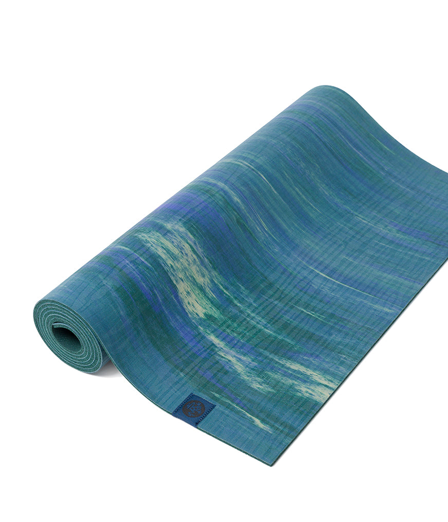 eKO® Tapete de Yoga 5mm Blue Toad Marble