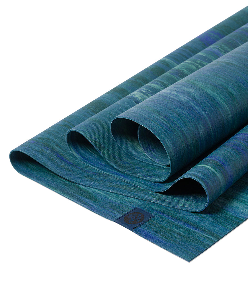 eKO® Superlite Tapete de Yoga de Viagem 1.5mm Blue Toad Marble