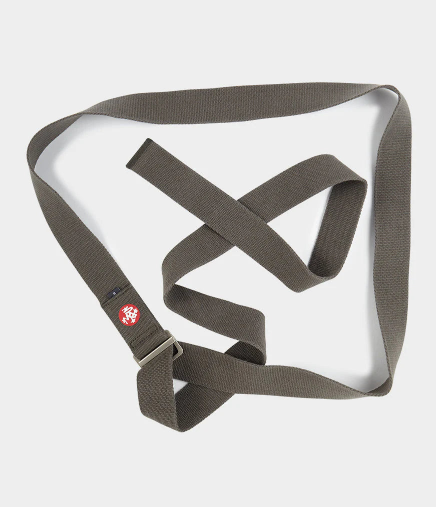 AligN Cinto de Yoga - Thunder (Grey) (304 cm)