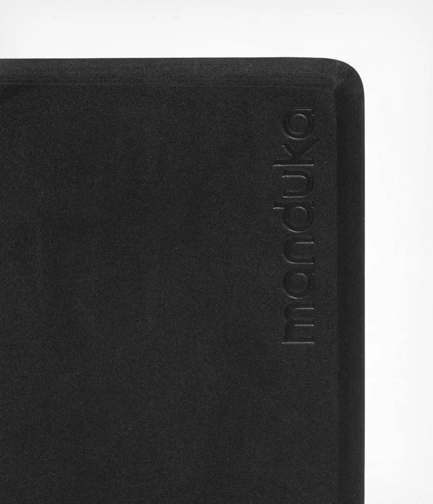 Bloco de yoga de espuma reciclada - Thunder Grey