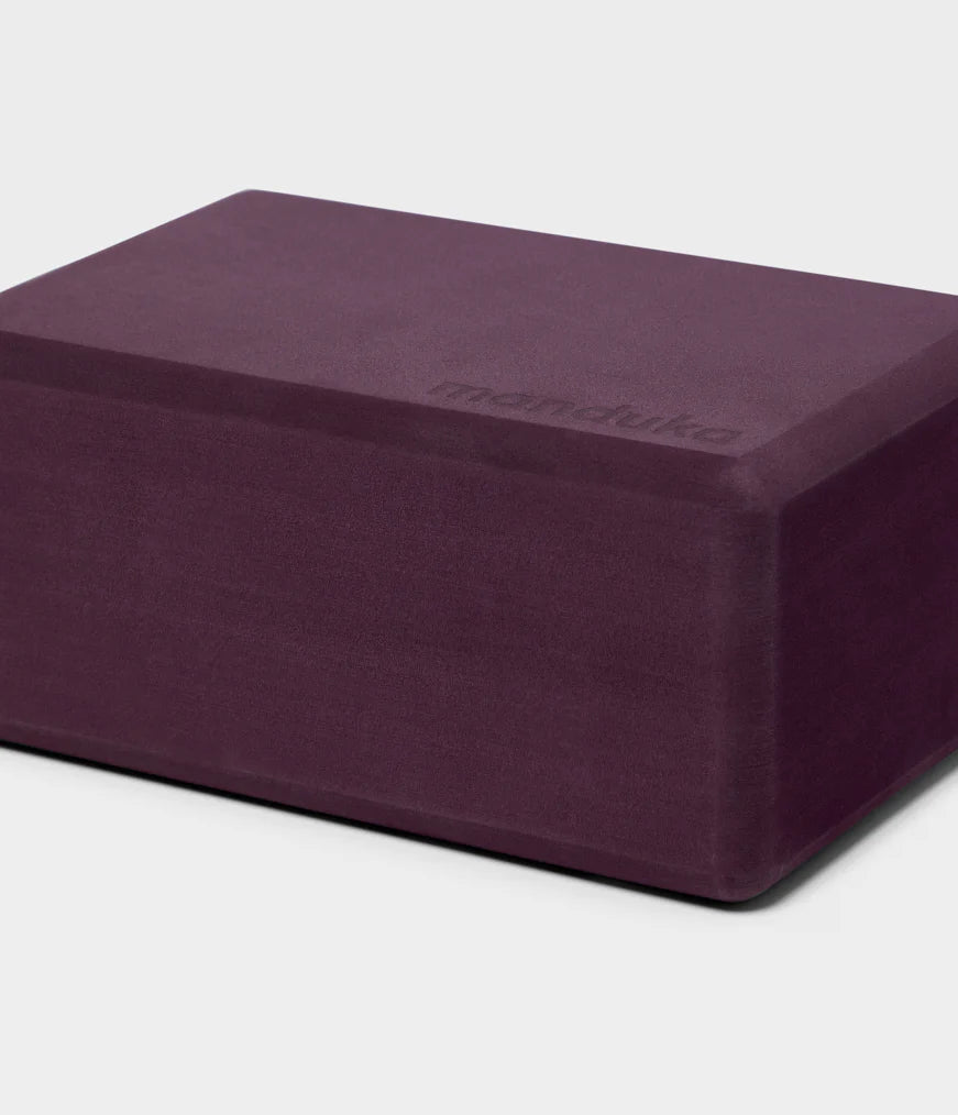Bloco de yoga de espuma reciclada - Indulge (Roxo)
