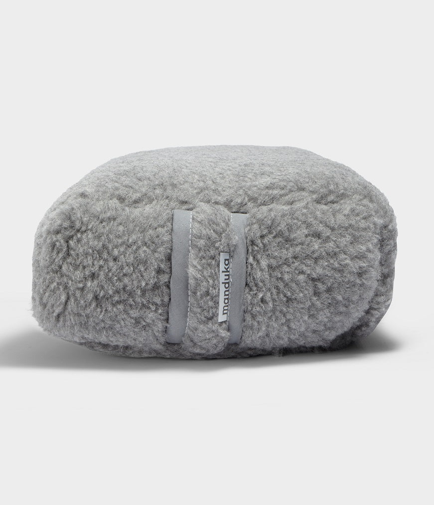 Bolster retangular de lã Merino
