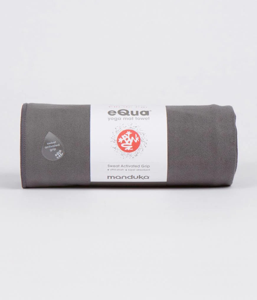 Toalha de Tapete de Yoga eQua® Thunder (Grey) Long
