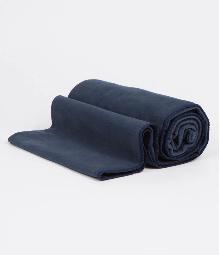 Toalha de Tapete de Yoga eQua® Midnight (Blue) Long