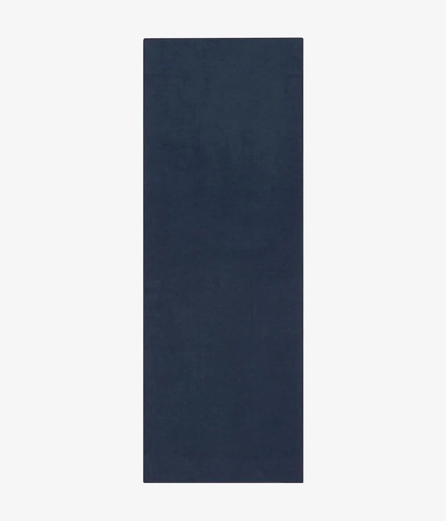 Toalha de Tapete de Yoga eQua® Midnight (Blue) Long