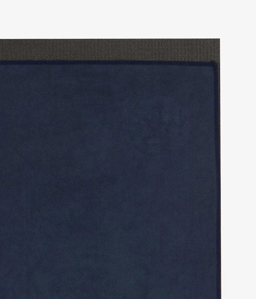 Toalha de Tapete de Yoga eQua® Midnight (Blue) Long