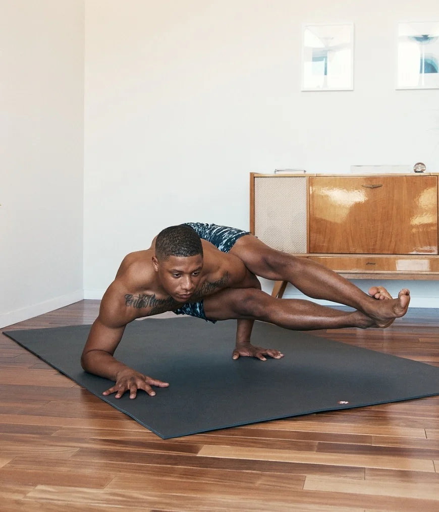 Manduka PRO™ Tapete de Yoga 6mm Black Long & Wide 79x52