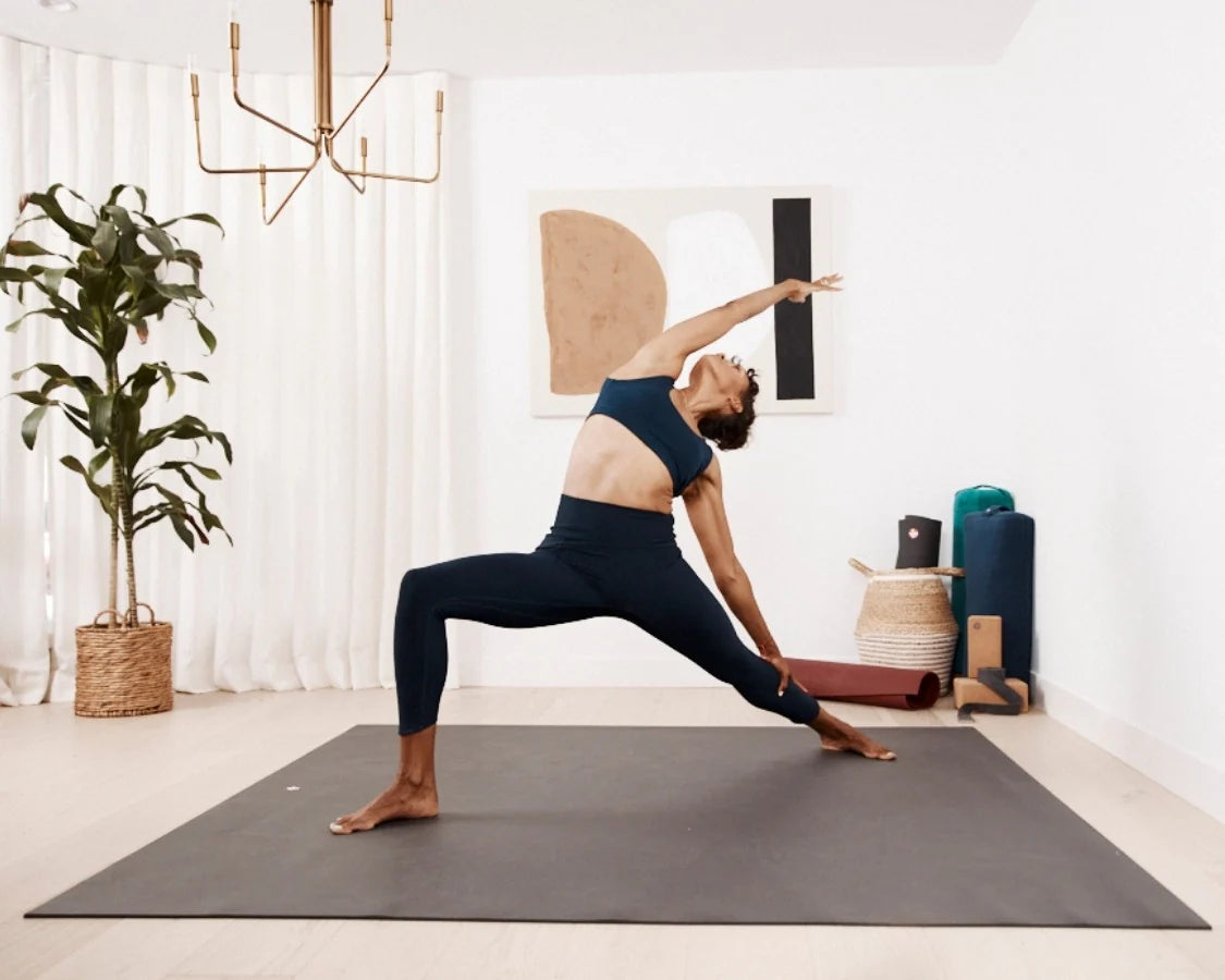 Manduka PRO™ Tapete de Yoga 6mm Midnight (Blue) Extra Grande Squared 2x2