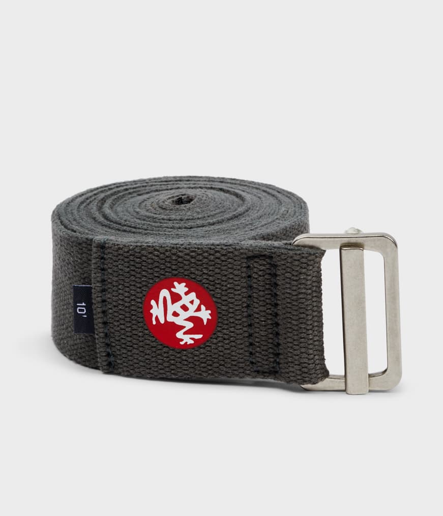 AligN Cinto de Yoga - Thunder (Grey) (304 cm)