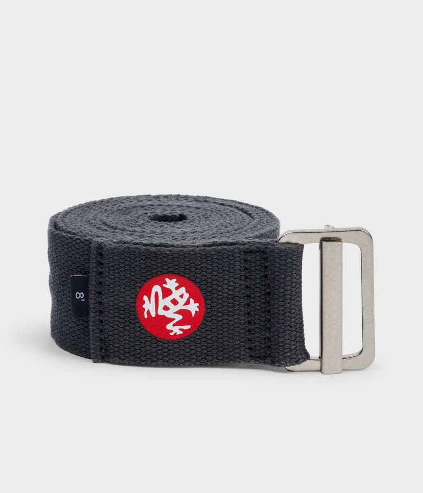 AligN Cinto de Yoga - Thunder (Grey) (243 cm)