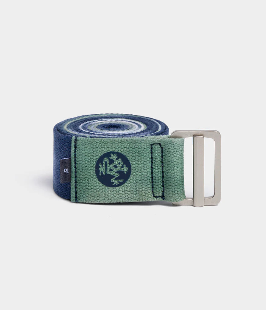 AligN Cinto de Yoga - Blue Toad (243 cm)