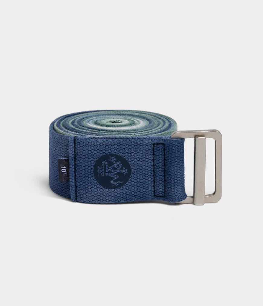 AligN Cinto de Yoga - Blue Toad (304 cm)