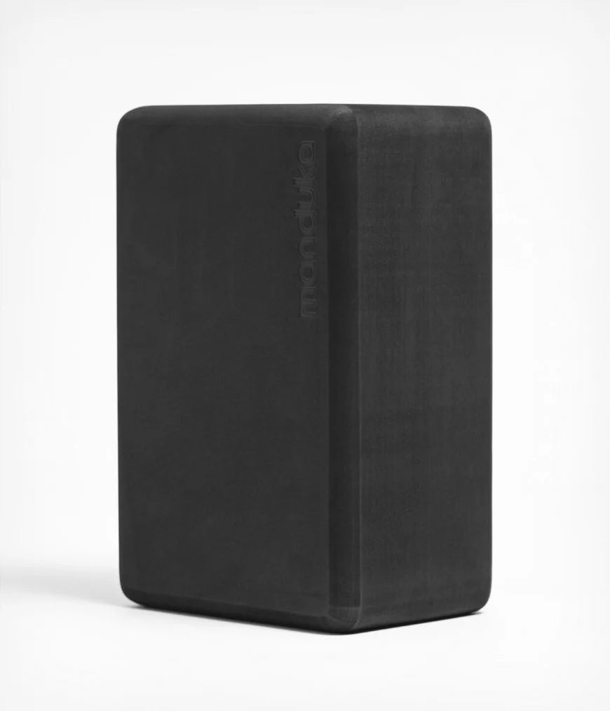 Bloco de yoga de espuma reciclada - Thunder Grey