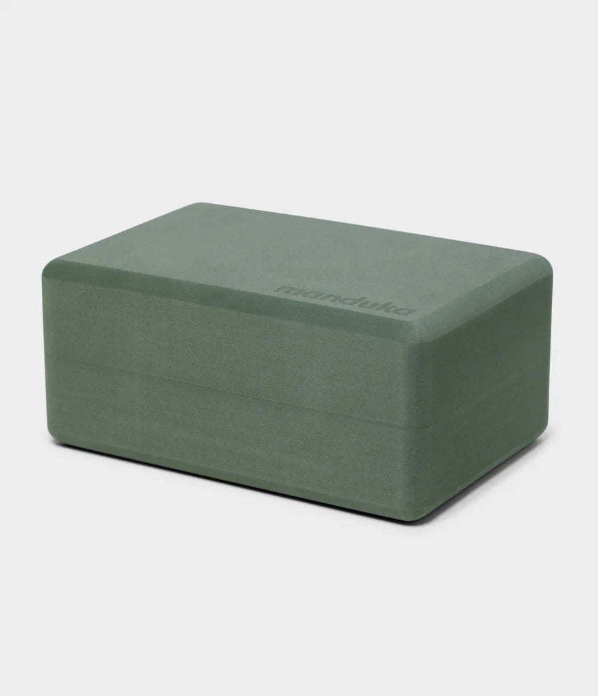 Bloco de yoga de espuma reciclada - Sage
