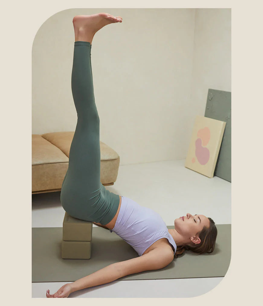 Bloco de yoga de espuma reciclada - Midnight (Blue)